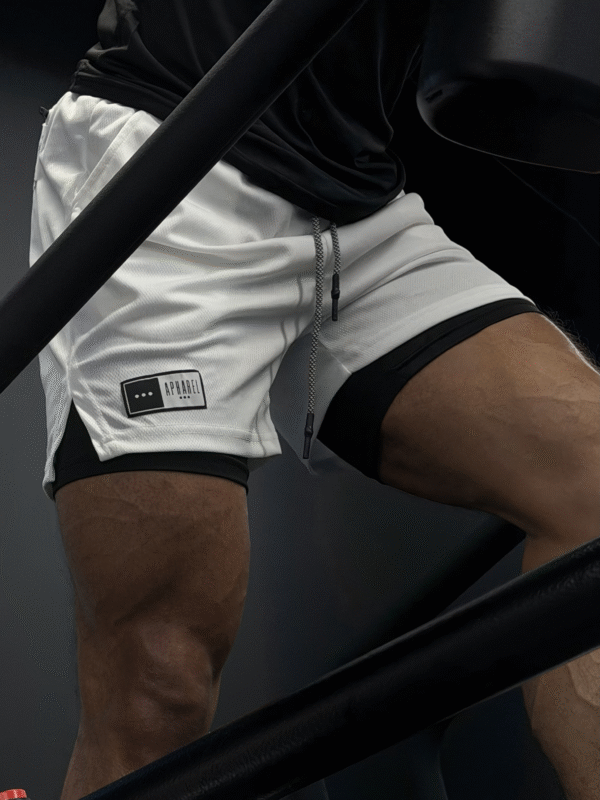 His DualFlex Mesh Shorts